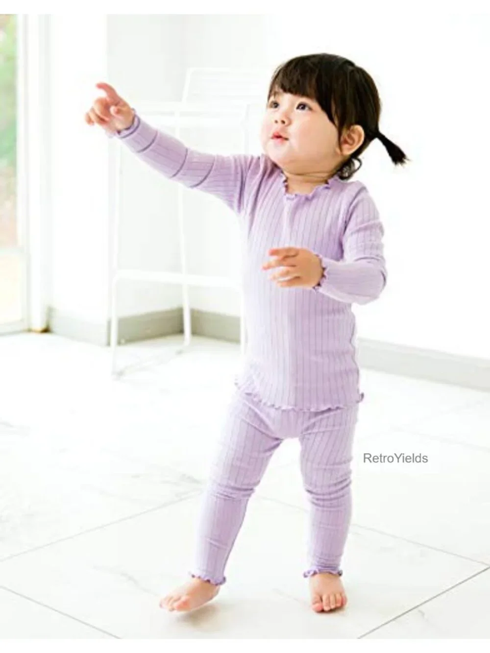 Kids Toddler Girls Boys Soft Comfy Tencel Modal Sleepwear Pajama Set 2pcs/4pcs